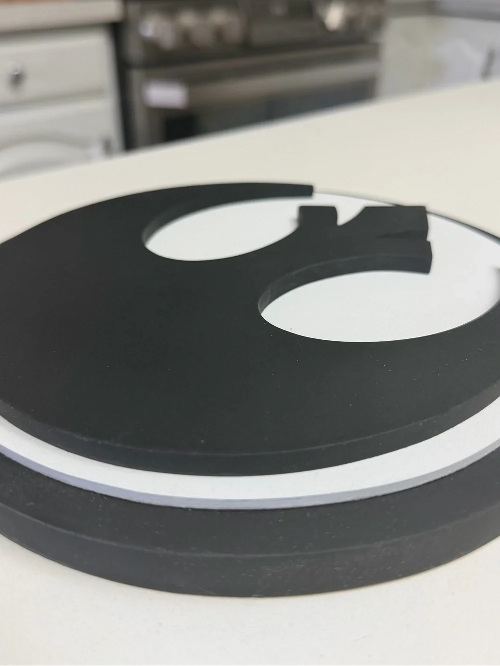 CUSTOM MADE 3D LAYER STAR WARS REBEL ALLIANCE WOOD SIGN